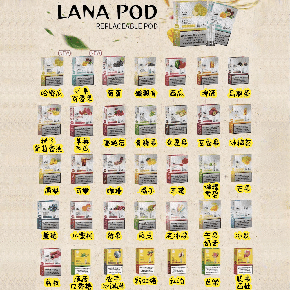 LANA發光系列煙彈通用悅刻一代RELX/ILIA/SP2S:圖片 4