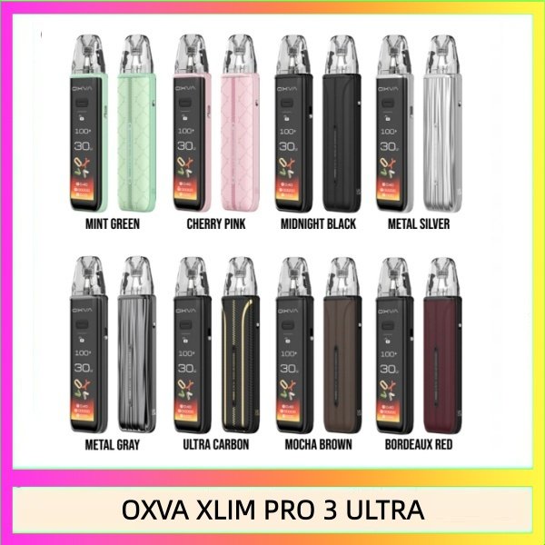OXVA XLIM PRO 3 ULTRA 奧創小蠻牛觸屏螢幕電子煙主機空倉
